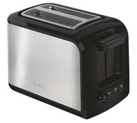 Grille-pain Tefal Express - 2 tranches - Noir - Inox - 850 W