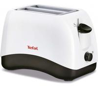 Grille-pain, Tefal TT130130, Delfini 2, grille-pain, 850 W, 2 évents, thermostat à 7 niveaux, fonction d'arrêt, dégivrage, réchauffage, blanc