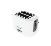 Cecotec Grille-pain Toast&Taste 9000 Double White en plastique avec 2 fentes courtes extra-larges. Design en blanc (Double fente courte)