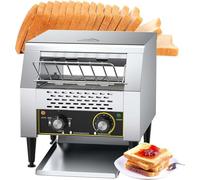 Grille Pain Toaster Convoyeur Professionnel Acier Inoxydable (2800W/2200W/1300W, 220V, Pour Toasts et Pains à Hamburgers, 7 Niveaux de Vitesse, Ramasse-Miettes),2800W