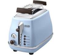 Grille Pain Toaster Electrique Icona Vintage DELONGHI CTOV 2103.AZ 2 fentes 6 positio
