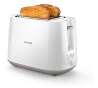 Grille Pain Toaster Electrique PHILIPS HD2581 00 2 fentes e tra larges 8 niveau de Blanc G