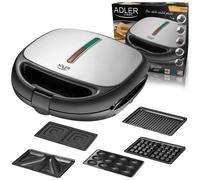 Grille-pain Toaster multifonction Adler AD 3040 1200W 5 fonctions