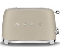 Smeg Grille-pain TSF011MLMEU Toaster 2 fentes Beige lin