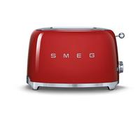 Grille-pain Smeg TSF01 2 fentes Toaster Rouge Rouge H