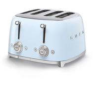Smeg Grille-pain TSF03PBEU 4 fentes Bleu azur