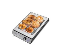 Cecotec Grille-pain Turbo EasyToast Basic - 3 résistances en quartz, 6 niveaux, 900 W, inox