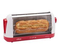 Grille-pain UFESA activa TT7963 - 4 tranches 2 emplacements blanc-rouge