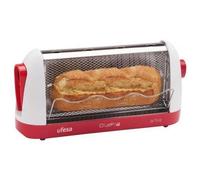 Grille-pain UFESA - TT7963 Activa - 4 tranches - 2 emplacements - Plateau ramasse-miettes coulissant - Blanc