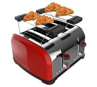 Grille-pain verticaux Toastin' time 1700 Double Red Cecotec