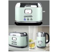 Grille-pain vintage - MUSE - 2200W - 2 fentes - Bouilloire 1.7L sans fil