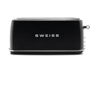 Grille-pain vintage - SWEISS - GRV9 - 2 fentes - 1500 W - Noir