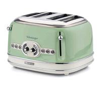 Grille-pain Vintage Vert 4 Fentes 1600W