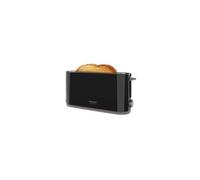 Taurus Grille-pain Mytoast Nero 1000W - 7 niveaux de brunissage, fente 26x3,8 cm - Noir