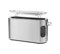 Grille pain WMF Lumero Inox - 1 fente longue - 980W - 10 niveaux de brunissage