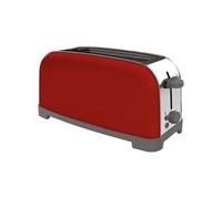 Grille-pains 1 fente 850w rouge VINTAGESINGLERED850W