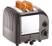 Grille-pains 2 fentes 1250w inox Dualit 20261 chromé G