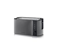 Grille-pains 2 fentes 1400w dark inox AT9341