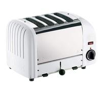 Dualit Grille-pain Professionnel Blanc 4 tranches
