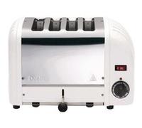 Grille-pains 4 fentes 2200w blanc classic 40368