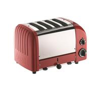 Grille-pains 4 fentes rouge 47031