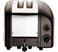 Dualit -Grille Pain, 2 Large Fente, Noir mat