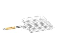 Grille panier 31 x 34 cm pour barbecue