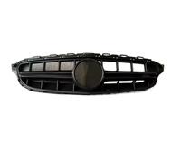 Grille Pare-choc Avant Calandre Pare-chocs Avant Style Course Automobile Pour Benz Classe C W205 C180 C200 C250 C300 C350 C43 2014-2018(Black3)