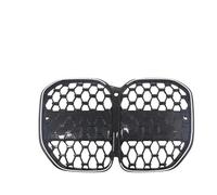 Grille Pare-choc Avant Centrale Calandre Avant Style CSL Pour BMW Série 4 G22 G23 G26 Gran Coupé Cabriolet 425i M440i 2021-2024 Course Automobile LED Avec Éclairage(G26 Diamond NO acc1)