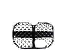 Grille Pare-choc Avant Centrale Calandre Avant Style CSL Pour BMW Série 4 G22 G23 G26 Gran Coupé Cabriolet 425i M440i 2021-2024 Course Automobile LED Avec Éclairage(G26 Diamond with acc1)