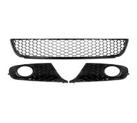 Grille Pare-choc Avant Centrale Calandre Inférieure Avant Noire En ABS Peint Pour VW Pour Jetta Pour SportWagen MK6 2009-2014
