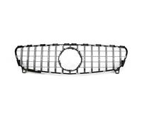 Grille Pare-choc Avant Centrale Calandre Pare-chocs Avant Noire Style Diamant Chromé Pour Benz Classe A W176 A180 A200 A250 A45 2013-2018 Avec Les Modèles Pour GTR Pour AMG(GT sliver 2016-2018)