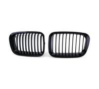 Grille Pare-Choc Avant Centrale Grille D'admission Pare-chocs Avant Pour BMW Série 3 E46 Berline Quatre Portes 320i 323i 325i 328i 330i 51138208489 51138208490 1998-2001(Style 1 Gloss)