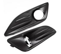 Grille Pare-Choc Avant Compatible Avec Ford 2013 2014 2015-2017 Pour Fiesta Mk7 Calandre Phare Antibrouillard Gauche Pare-chocs Avant Ensemble Couverture Inférieure Nid D'abeille(1 Pair)