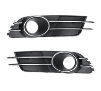 Grille Pare-Choc Avant Pour A6 C7 2012-2015 4G0807681B 4G0807682B Paire Calandre Phare Antibrouillard Calandre Avant Voiture Couverture Calandre En Maille