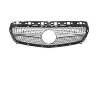 Grille Pare-choc Avant Pour Benz Pour Classe A Pour W176 2013-2015 A180 A200 A220 A250 A260 A45 Pour Grille Radiateur Avant Mise À Niveau Style GT Pare-chocs(Argent)