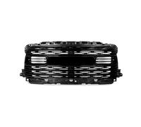 Grille Pare-choc Avant Pour RAM Pour 2500 Pour 3500 Pour 4500 2020-2024 Grille Supérieure Pare-chocs Avant Chromée D'entrée D'air Centrale En Filet(Le noir)