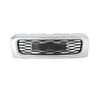 Grille Pare-choc Avant Pour Ram Pour ProMaster 1500 2500 3500 2019 2020 2021 2022 Grille Capot Pare-chocs Supérieur Avant Calandre Modifiée Chrome Noir Brillant Argent(Chrome)