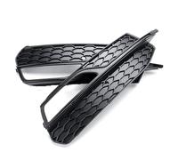 Grille Pare-Choc Avant Pour S3 A3 Pour 2013-2017 8V3807682L Couvercle Calandre Phare Antibrouillard Inférieur Avant Voiture Cadre Calandre(Noir)