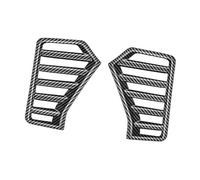 Grille pare-choc Pour Toyota Pour Tacoma 2024 2 Pièces Couvercle D'admission D'air Calandre Latérale Feu Antibrouillard Avant Gauche Et Droit Remplacement Calandre avant(Carbon fiber black)