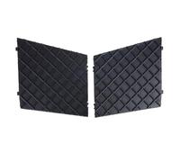 Grille Pare-Chocs Avant Couverture Plaque Calandre Inférieure Pare-Choc Avant Voiture Kit Carrosserie pour BMW E60 E61 2003-2010 51117897184 51117897186 Accessoires Voiture Calandre(A Pair)