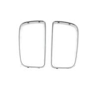 Grille pare-chocs avant Pour Benz GLS Classe W166 W292 2016 2017 2018 2019 Climatiseur Central Grille De Ventilation Garniture De Cadre De Placage(2 pièces)