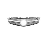 Grille Pare Chocs Avant pour R230 pour Classe SL pour SL300 pour SL350 2008-2012 Calandre Avant Mise À Niveau Grilles Réglage Style Diamant Calandre Avant(S)