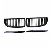 Grille pare-chocs centrale Compatible Avec BMW Pour E90 Pour E91 2005 2006 2007 2008 5113712000 51137120008 Calandre Avant Noire Brillante