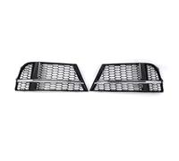 Grille Pare-chocs Phare Compatible Avec A3 8V SEDAN 2017 2018 2019 2020 Couvercle Phare Antibrouillard Avant Voiture Grilles Inférieures Ensemble Calandres OEM 8V3807681AB(B)