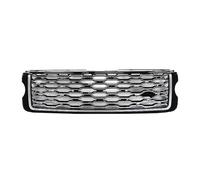 GRILLE PARE CHOCS Pour Land Pour Rover Pour Range Vogue L405 2013-2017 Mise À Niveau Vers 2018-2022 Grilles Pare-chocs Avant Supérieures Calandre(Black grey)