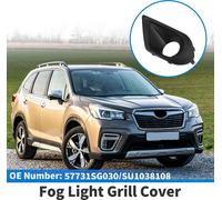 Grille Phare Anti-Brouillard Pare-Chocs Avant InfšŠrieur Inserts Couverture Phare Anti-Brouillard No.57731SG030/SU1038108 Pour Subaru Forester 2014-2016 Noir ABS 1 Pc Avant Gauche