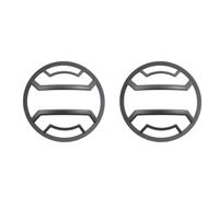 Grille Phare Antibrouillard Compatible Avec Jeep Pour Wrangler JL Pour Gladiator JT 2018 2019 2020 2021 2022 1 Paire De Couvercles Décoratifs De Protection De Phare Avant