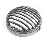 Grille Phare Moto Cache-phare Rétro Pour Moto 575 Pouces Grille Protection Universelle Pour Sportster Et Pour Softail(Chrome)