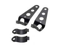 Grille Phare Moto Protecteur Coque de Phare Universelle pour Moto 7 Pouces, boîtier à pour LED, Support Montage réglable